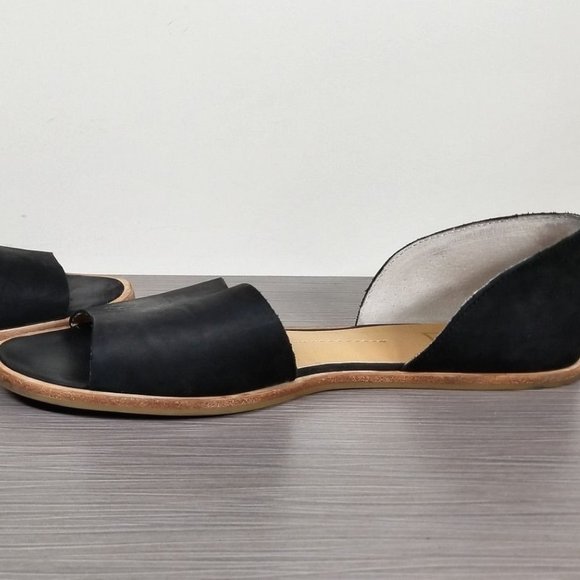 Dolce Vita 'Datsun' Flats, Black Leather, Womens Size 10 - Picture 6 of 9